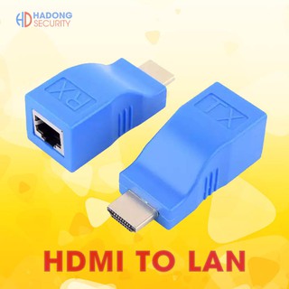 Bộ chuyển HDMI qua dây mạng chuyển tín hiệu hdmi to lan 30 mét