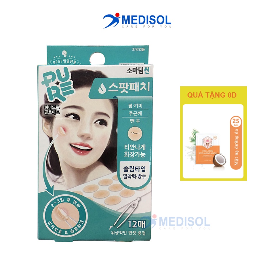 Miếng Dán Mụn - Somaderm 12 ( Hộp 12 Miếng)