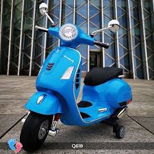 Xe máy điện VESPA cho bé yêu Q618.