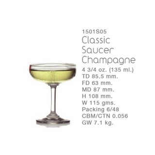 Ly classic saucer champagne Ocean 1501S05