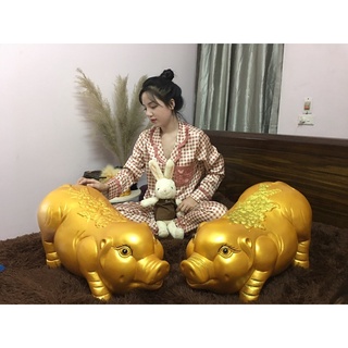 Heo Đất Khổng Lồ, Lợn Đất Ngọc Trinh dài 70cm
