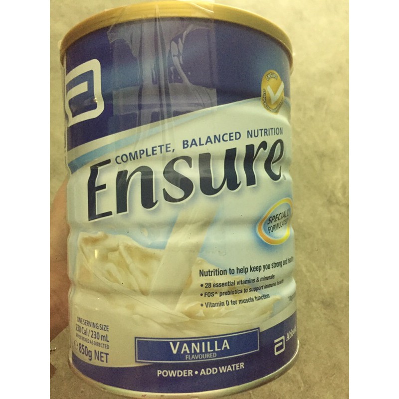 Sữa ensure 850gr