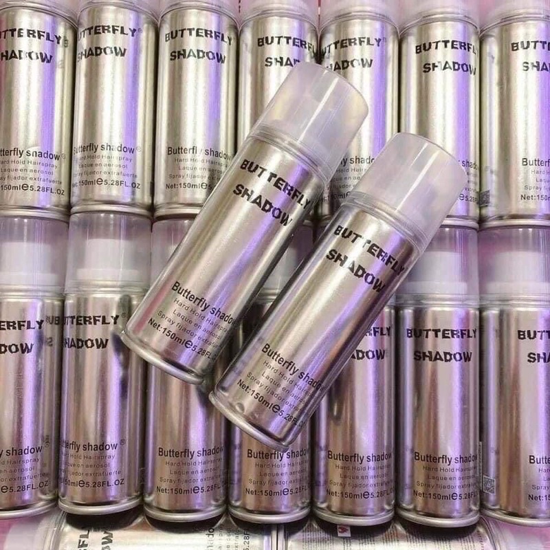 KEO XỊT TÓC GIỮ NẾP BUTTERFLY SHADOW 150ML