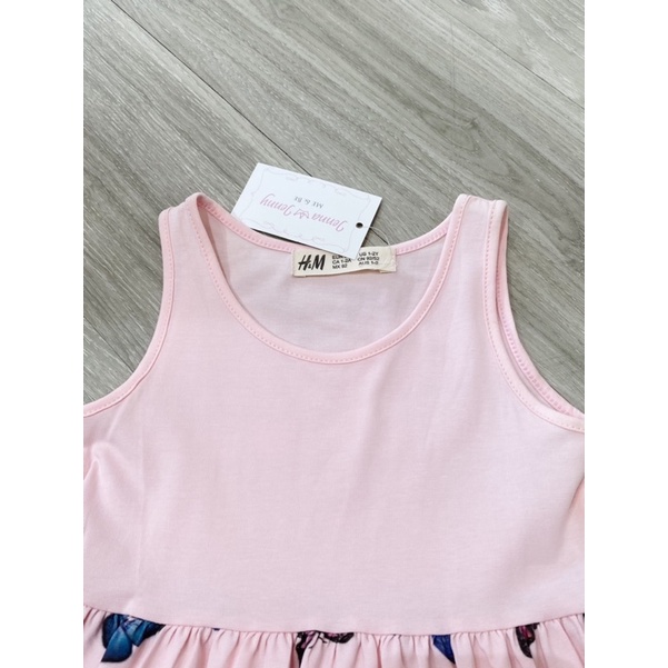 Đầm bướm hồng HM cho bé gái