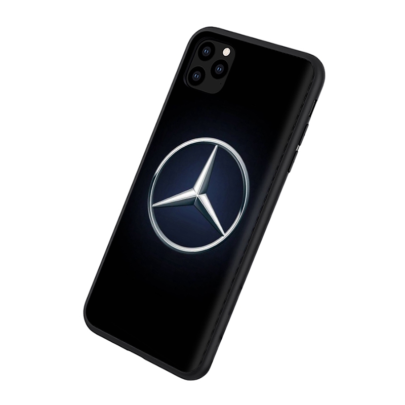 Ốp điện thoại silicon dẻo in logo Mercedes D118 thích hợp cho iPhone 11 Pro XS Max XR X 8 7 6S 6 Plus 5S 5 SE 2020