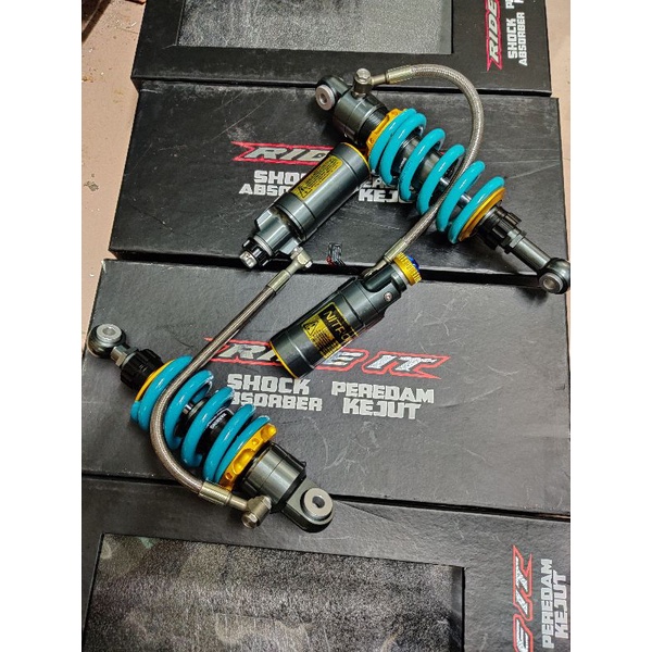 Phuộc NITRON bình dầu xoay 360 lắp Ex2010 Ex135 Ex150 Ex155 Ex2011 Winner WinnerX WinnerV1 Sonic Raider Satria