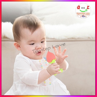 Gặm Nướu Hoa Quả Silicone An Toàn Cho Bé, Núm Tập Nhai, Gặm Nướu