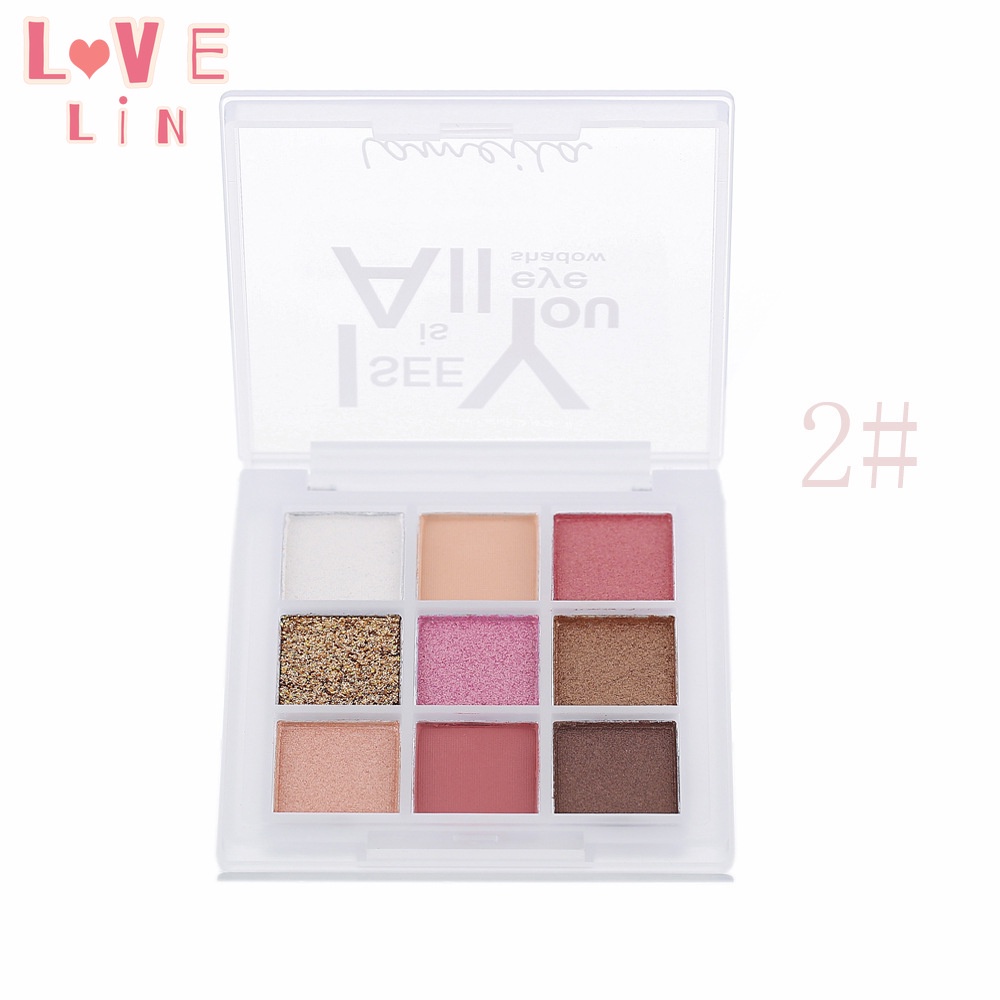 [Hàng mới về] Bảng Phấn Mắt Lameila Màu Ánh Ngọc Trai Lấp Lánh Kháng Nước