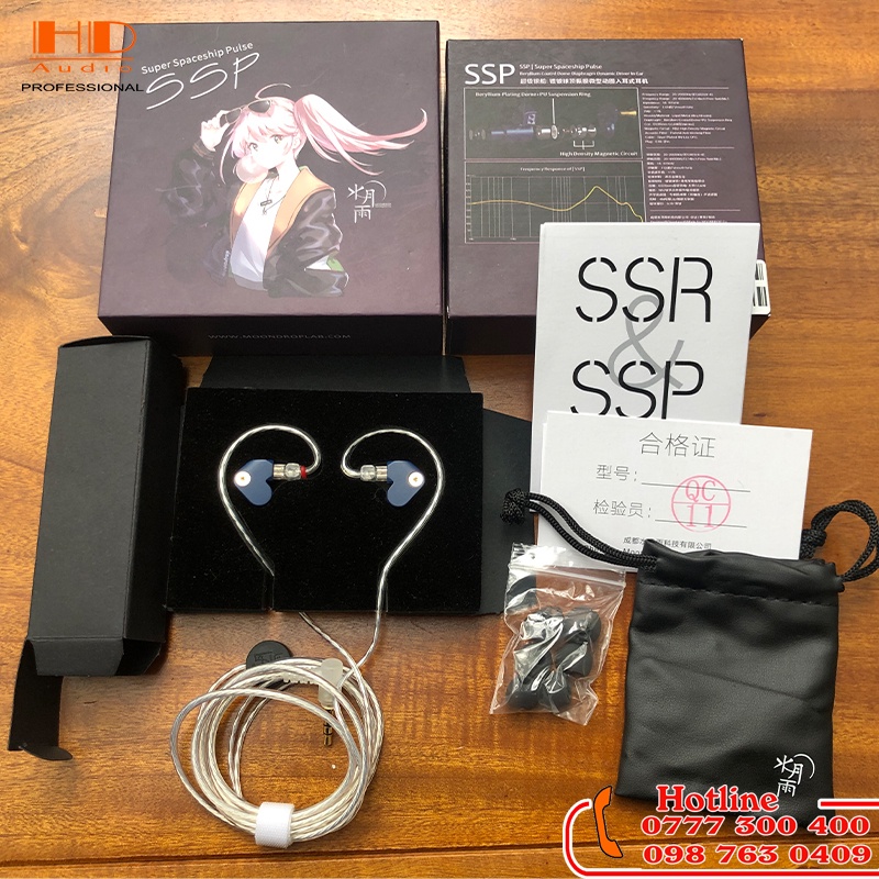 Tai Nghe MOONDROP SSP Hifi inear