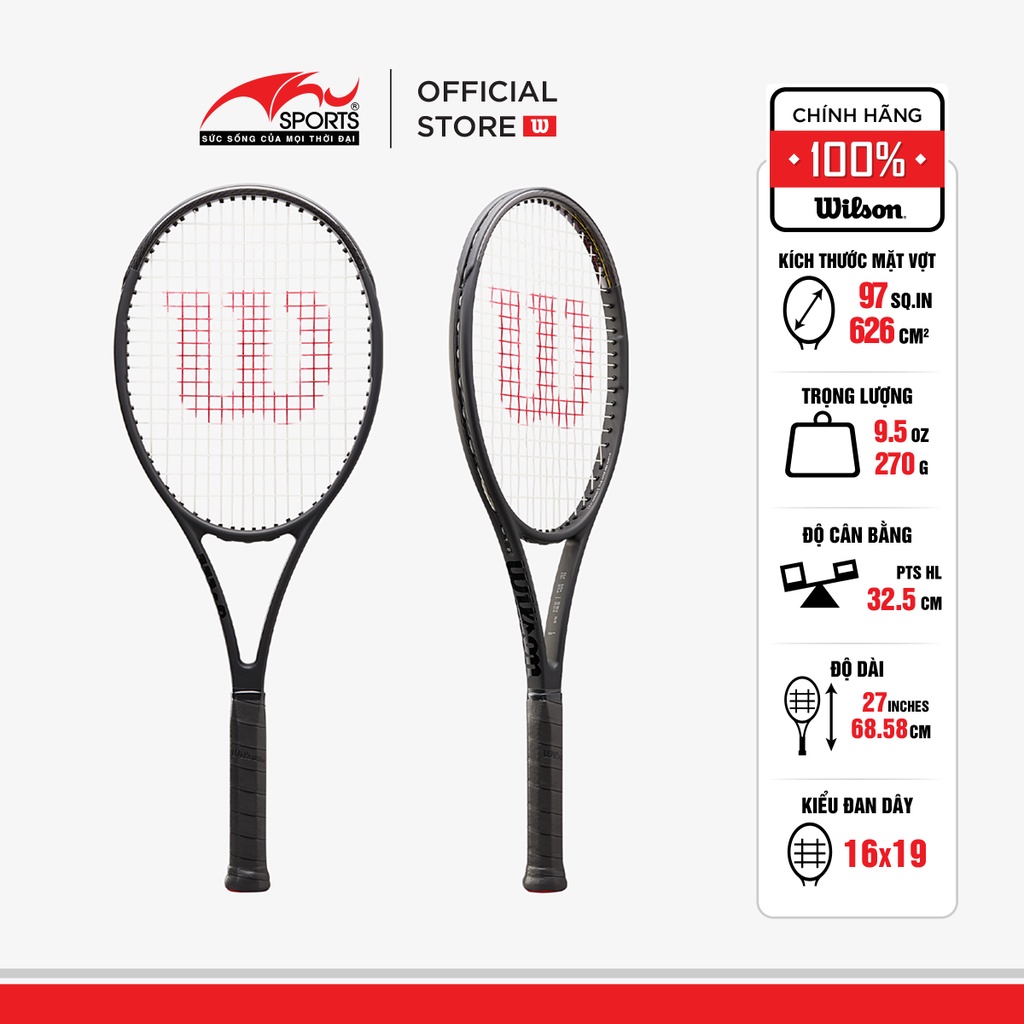 Vợt tennis PRO STAFF 97L V13.0 FRM 2  WR043911U2