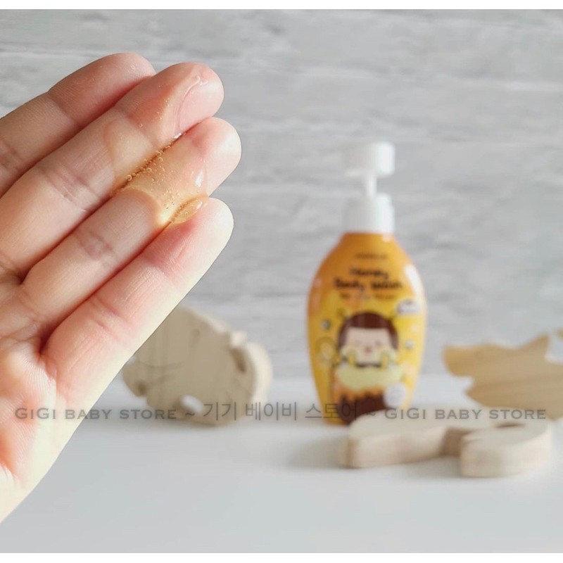 <380ml> SỮA TẮM MẬT ONG TRẺ EM ATOPALM HONEY BODY WASH kid 2y>