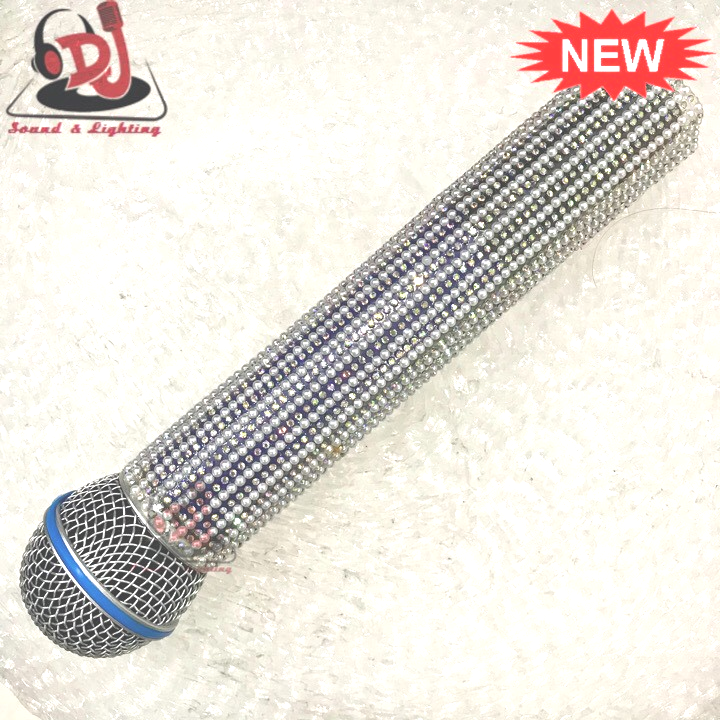 Áo mic, vỏ micro, bọc micro kim tuyến, vỏ áo mic, vỏ bọc micro, micro bolero, microphone, mic karaok