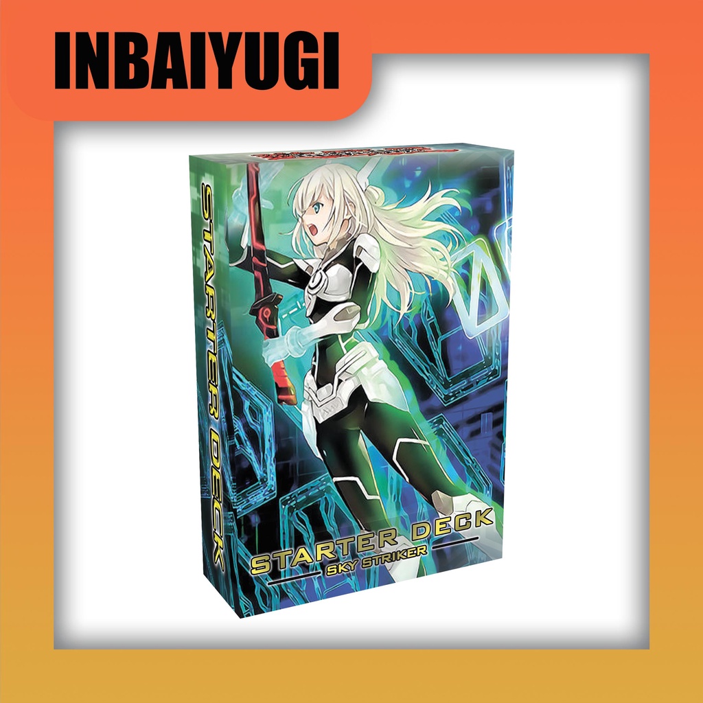 STARTER DECK Sky Striker bài có tem Bộ bài khởi đầu card bài yugioh có tem chất lượng cao