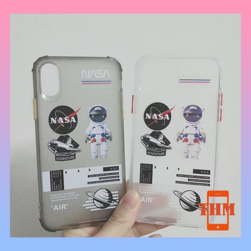 Ốp điện thoại silicon in phi hành gia cho iPhone 6/6plus/6s/6splus/7/7plus/8/8plus/x/xs/11/12/13/pro/max/plus/promax-802