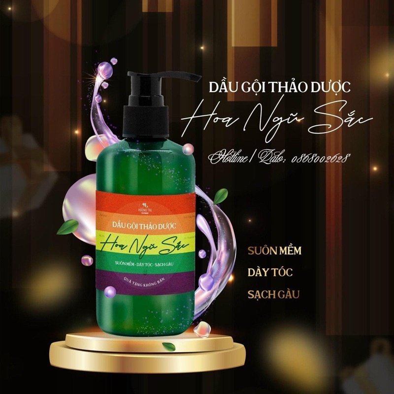 Dầu gội thảo dược Hoa Ngũ Sắc Hương Thị 250ml