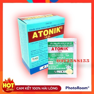 Thuốc kích thích sinh trưởng nảy mầm, ra rễ cây trồng atonik 1.8sl gói 10ml - vtnn bắc từ liêm