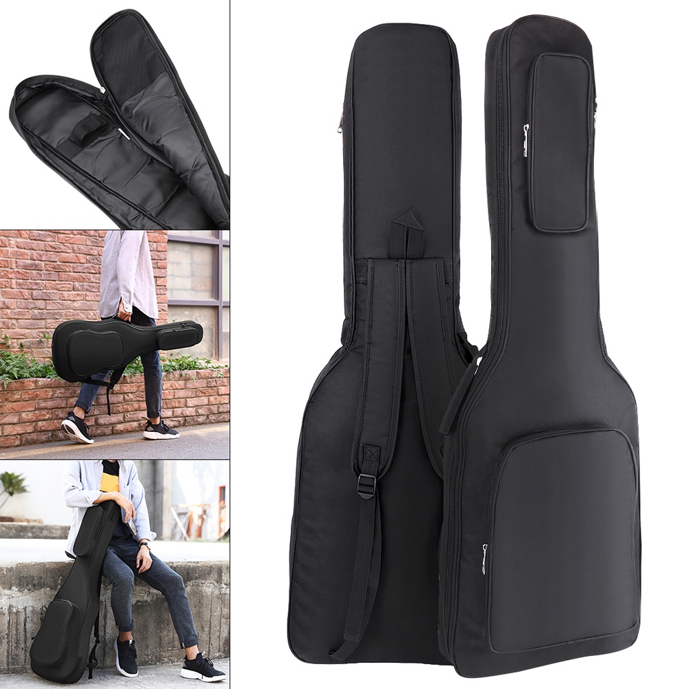 Túi Đựng Đàn Guitar Điện Bằng Vải Oxford Dày 8mm Chống Thấm Nước 101 x 33 x 6cm