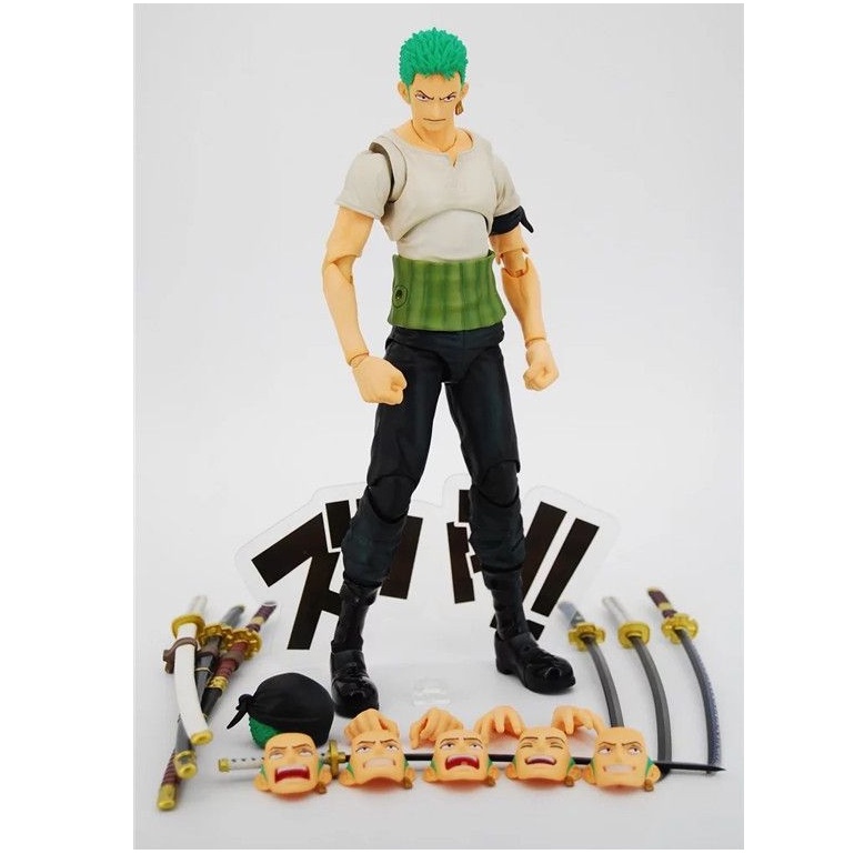 Mô hình khớp Zoro trước timeskip 17cm - One Piece vua hải tặc