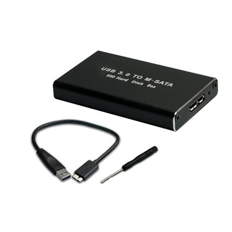 Hộp Đựng Ổ Cứng Ngoài SSD MSATA Sang USB 3.0 Cho 30x50mm 30x30mm MSATA SSD