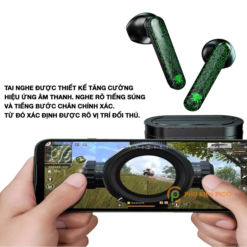 Tai nghe bluetooth PLEXTONE 4game 2021 - Tai nghe bluetooth gaming độ trễ thấp - Tai nghe không dây