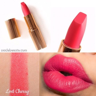 Son Charlotte Tilbury LOST CHERY (khách lỡ test lên tay 1 đường rất nhỏ)