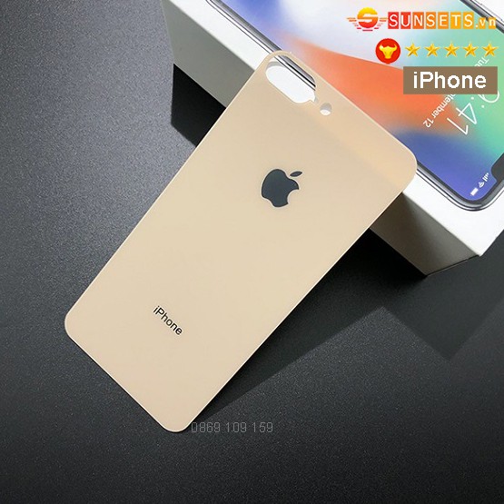 Kính cường lực mặt sau iPhone 7 Plus/ iP 8 Plus