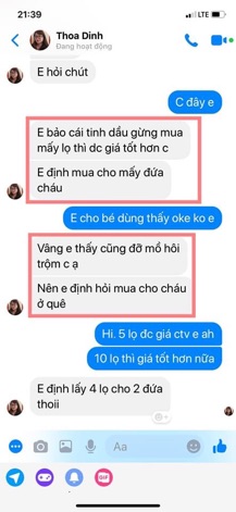 Tinh chất gừng Cầu Bình An