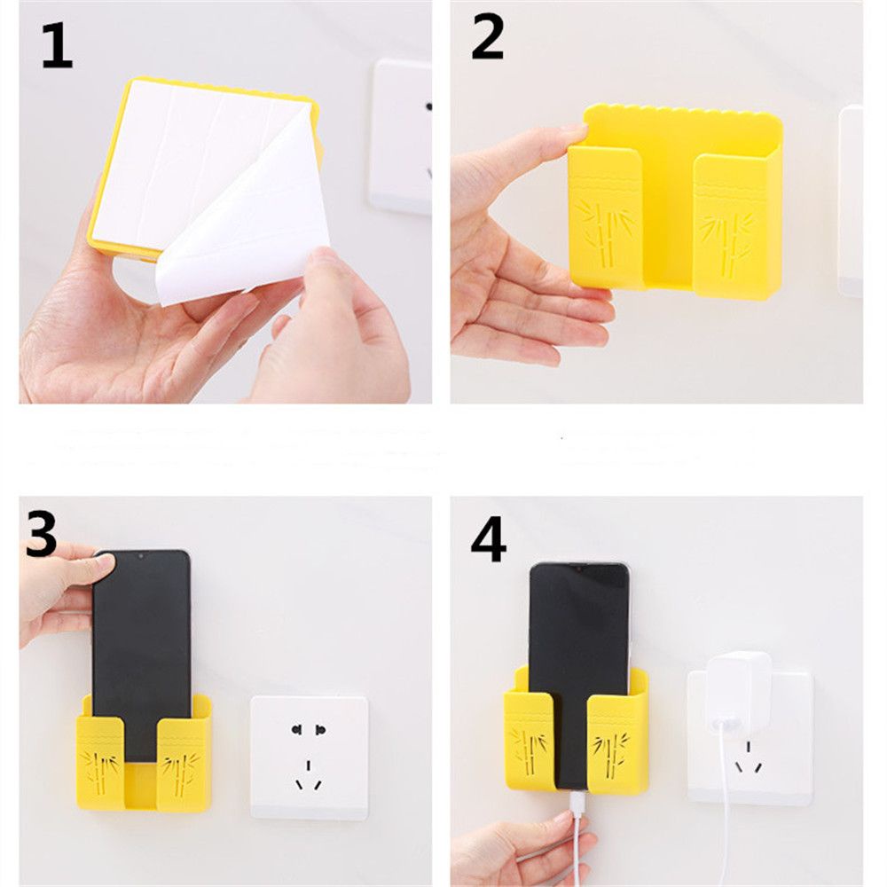 Hộp Đựng Điều Khiển Từ Xa / Điện Thoại Gắn Tường Đa Năng Tiện Dụng