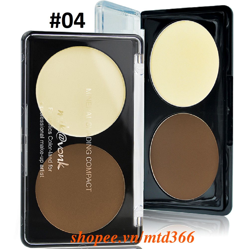 Phấn Trang Điểm Tạo Khối Mira Mikvonk Mineral Shading Compact. | BigBuy360 - bigbuy360.vn