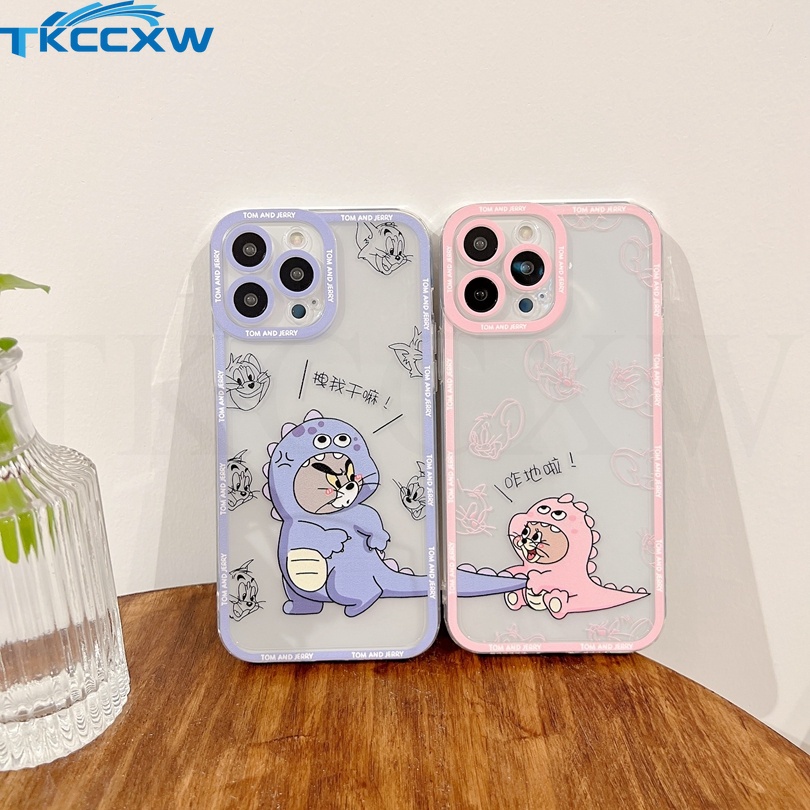 Ốp Điện Thoại Dẻo Hình Khủng Long Cho Samsung Galaxy M23 A23 A03 Core A10S A53 M52 A73 A72 A71 A52 A52S A51 A33 A50 A50S A30S A20