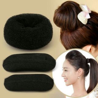 Combo 2 size kẹp đồn phồng chân tóc + búi tròn size to