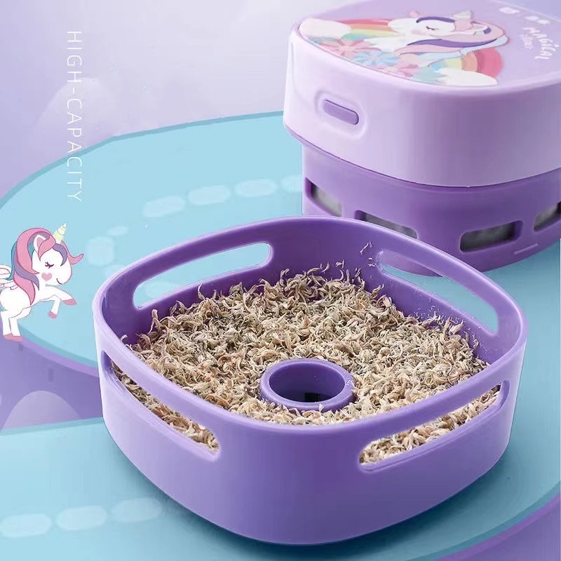 Máy Hút Bụi Mini Để Bàn Họa Tiết Hoạt Hình