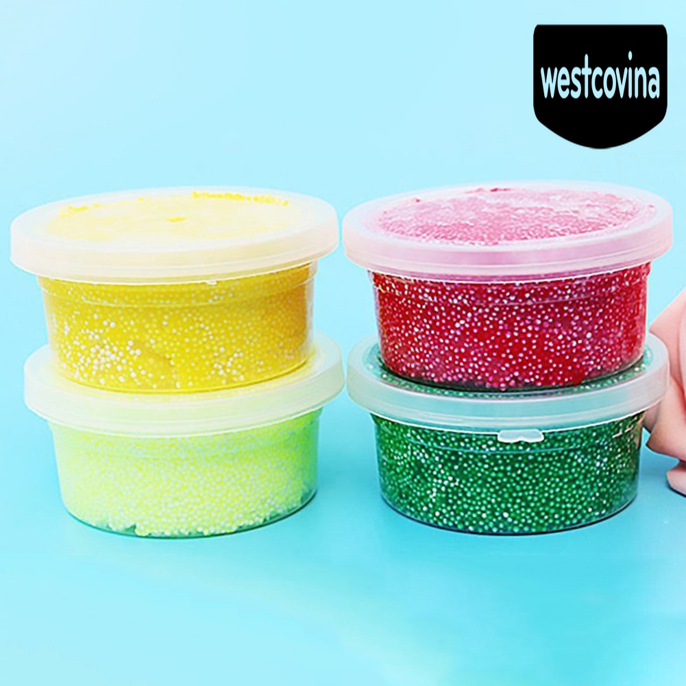 [Hot]☀ Set 12 Hộp Nhựa Tròn Đựng Đồ Chơi Slime