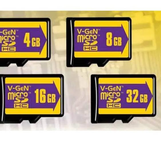Thẻ Nhớ Micro Sd V-Gen 4gb 8gb 16gb 32gb Class 6 Vgen | BigBuy360 - bigbuy360.vn