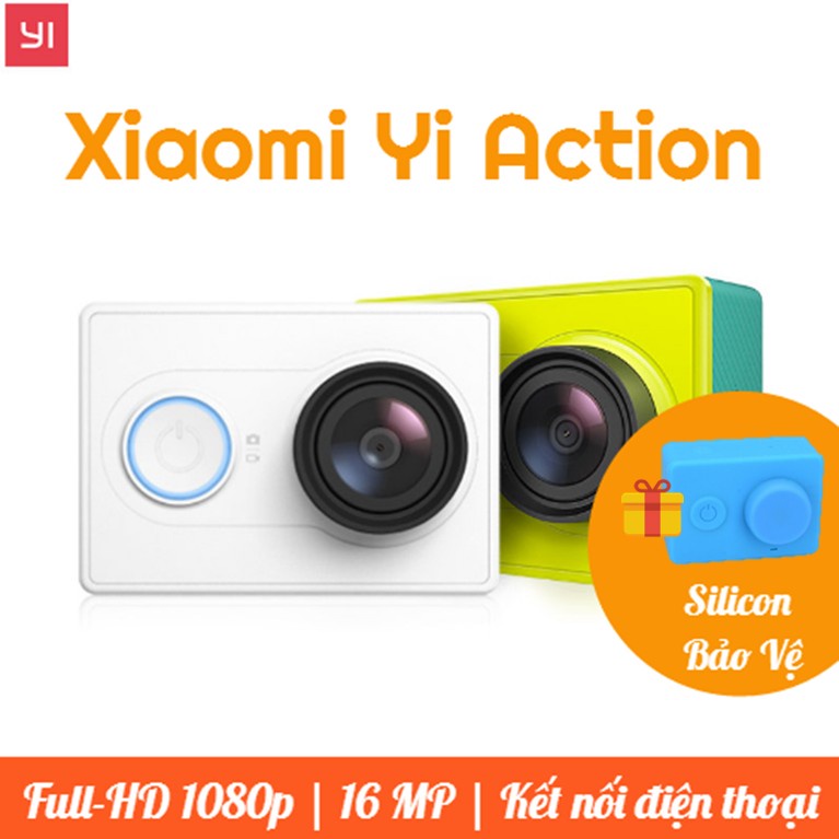 Chính Hãng] Camera Hành Trình Xiaomi Yi Action Full Hd 1080P | Camera Hành  Trình Kiêm Máy Ảnh Xiaomi Yi Sport | Shopee Việt Nam
