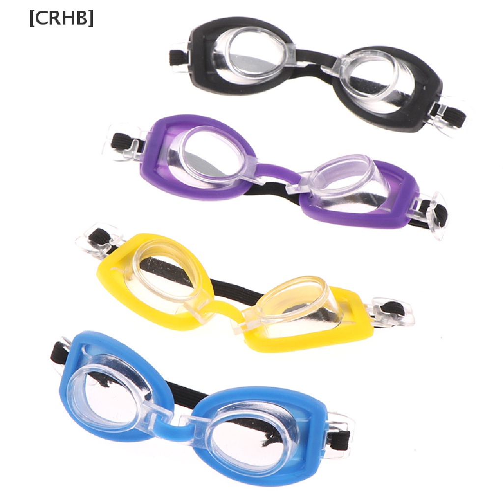 [CRHB] 1/6 Doll Swimming Goggles Toy Accessories Glasses Miniature Diving Eyeglass Hot Sell