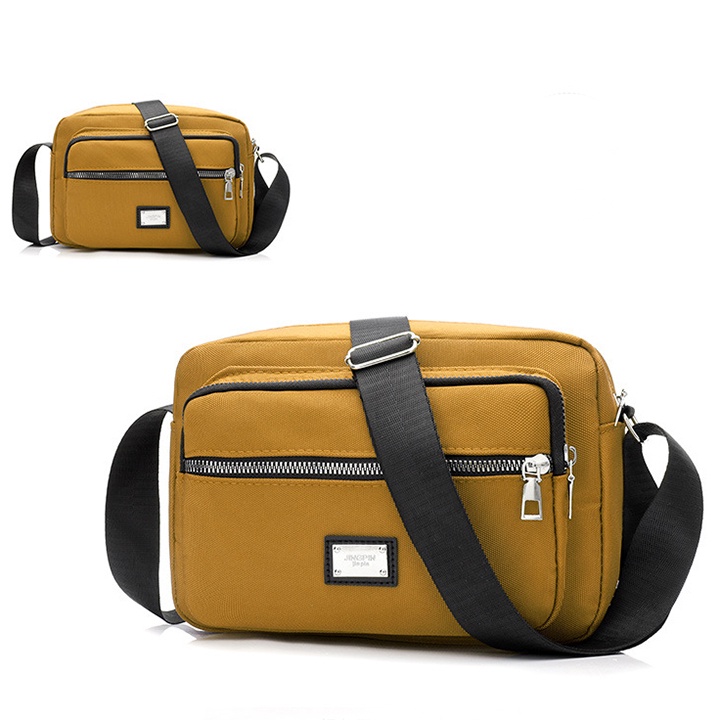 Túi đeo chéo nữ vài dù gai chống thấm nước nhiều ngăn phong cách hàn quốc size 24cm TUI-