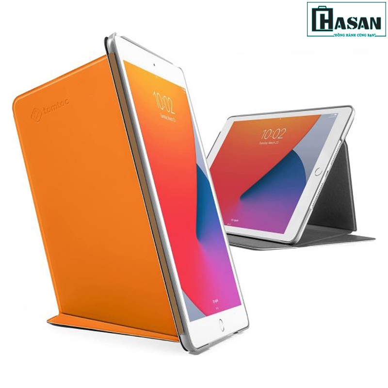 Bao da iPad 10.2 inch chính hãng TOMTOC (USA) từ tính đa góc VERTICAL-B02-006