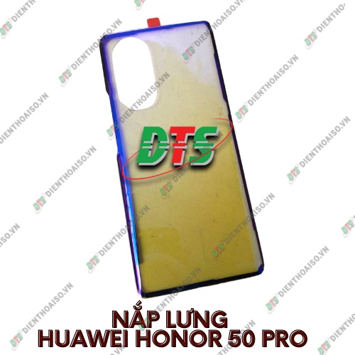 Nắp lưng huawei honor 50 pro trong suốt ánh xanh