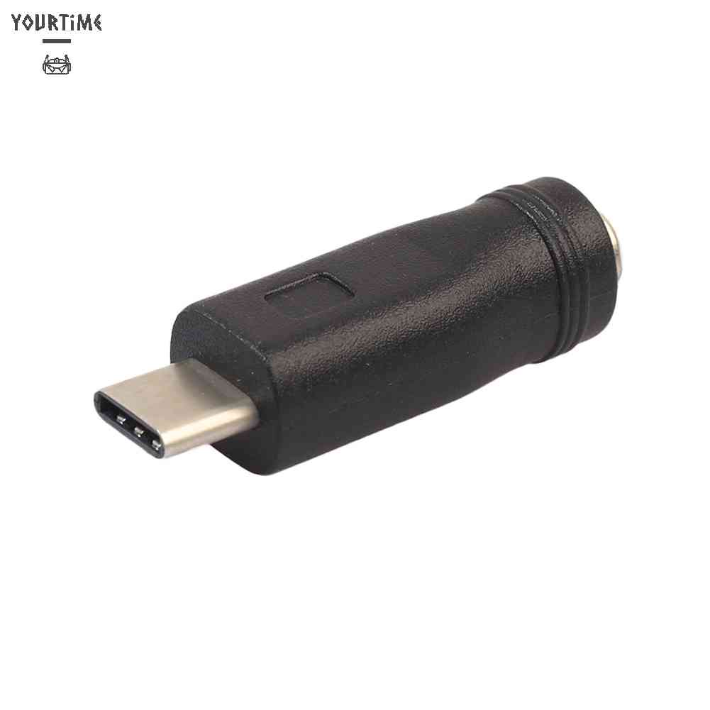 Giắc Chuyển Đổi DC Từ USB Male Sang 5.5x2.1mm Female Cho Laptop PC