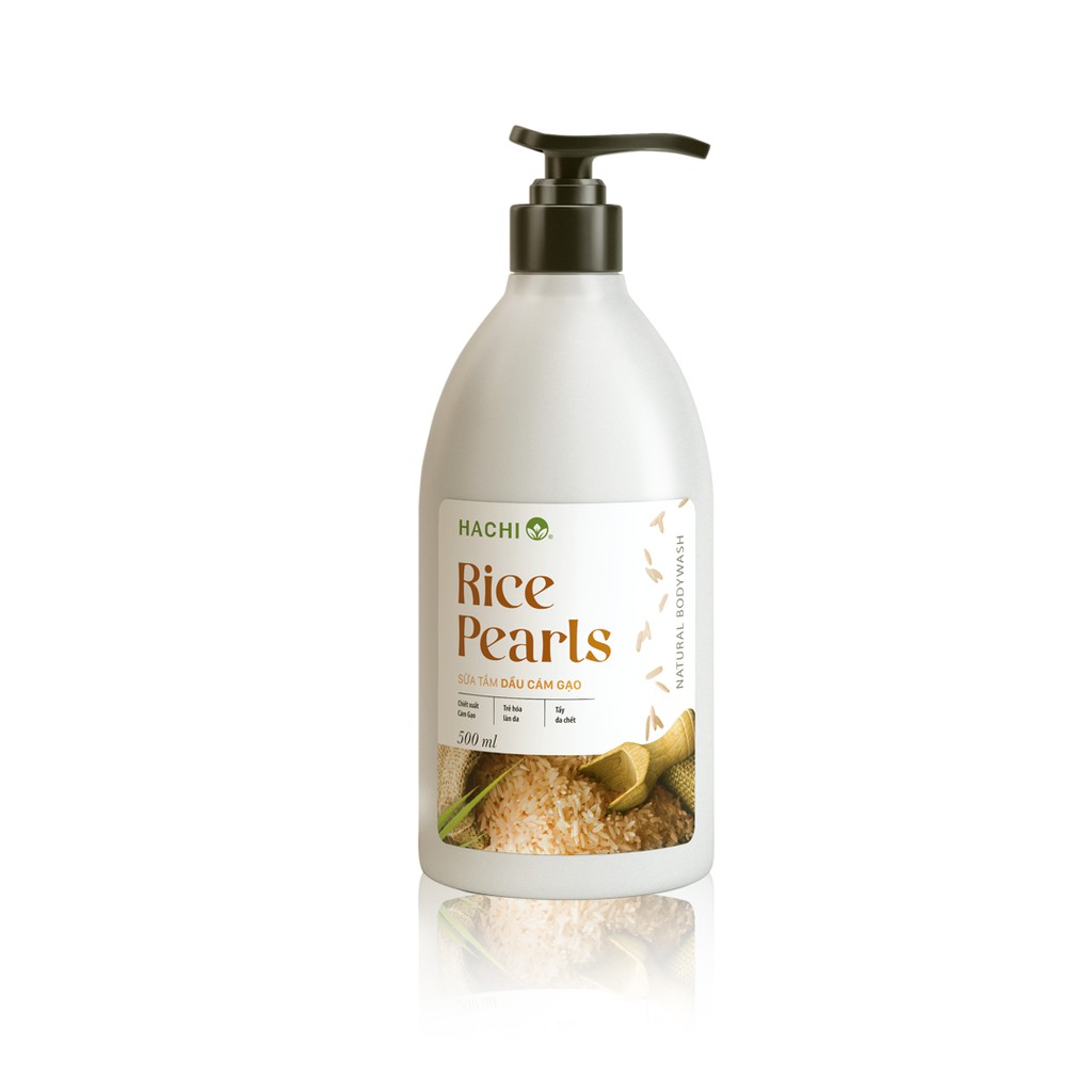 Sữa tắm Cám gạo trắng sáng Hachi Việt Nam Rice Pearls
