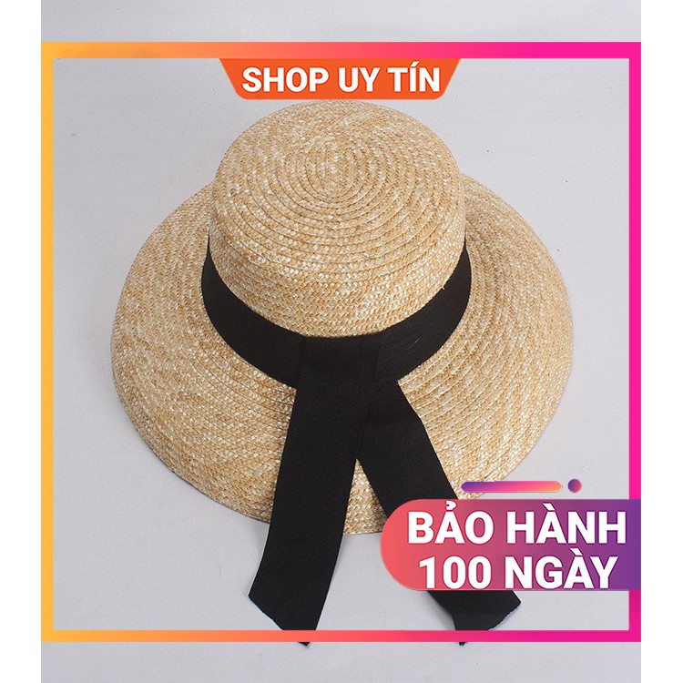 Mũ Đi Biển - Nón Cói Rộng Vành Vintage Cao Cấp Nữ Đẹp