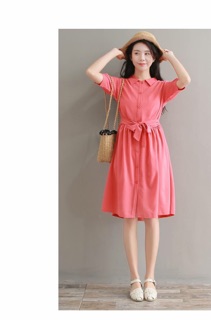 Váy Morigirl nơ thắt eo