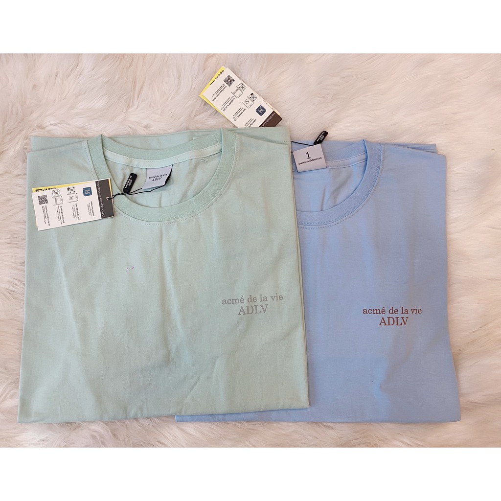 Áo thun cao cấp Acme De La Vie ADLV chính hãng Hàn Quốc Auth Mẫu Basic tee
