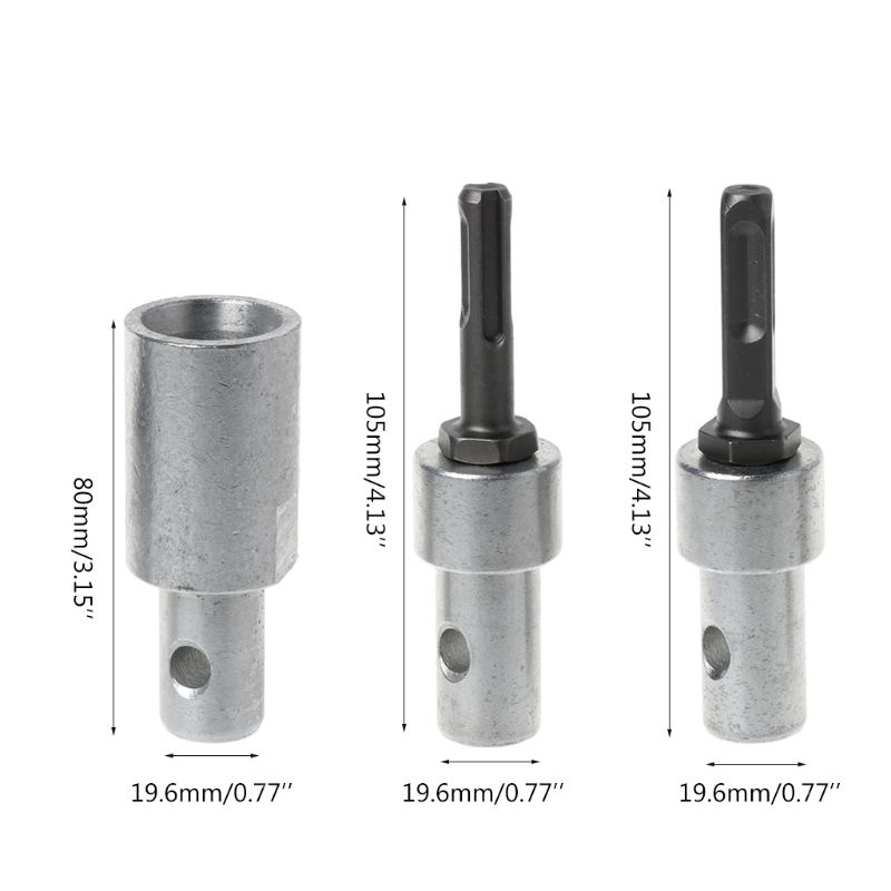 Đầu Chuyển Đổi Mũi Khoan Vuông 4 Rãnh Chuyên Dụng Cho Búa Điện