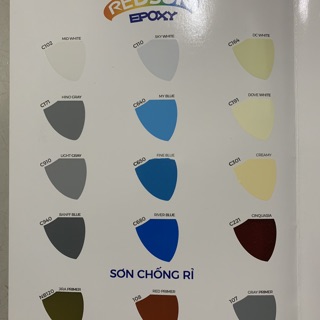 Sơn EPOXY REDSUN 2 thành phần.