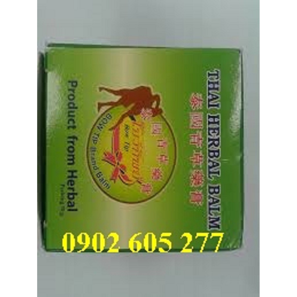 [Hiệu Qủa 100%]Dầu cù là bow tip brand balm  thái lan 15gr màu xanh mẫu mới