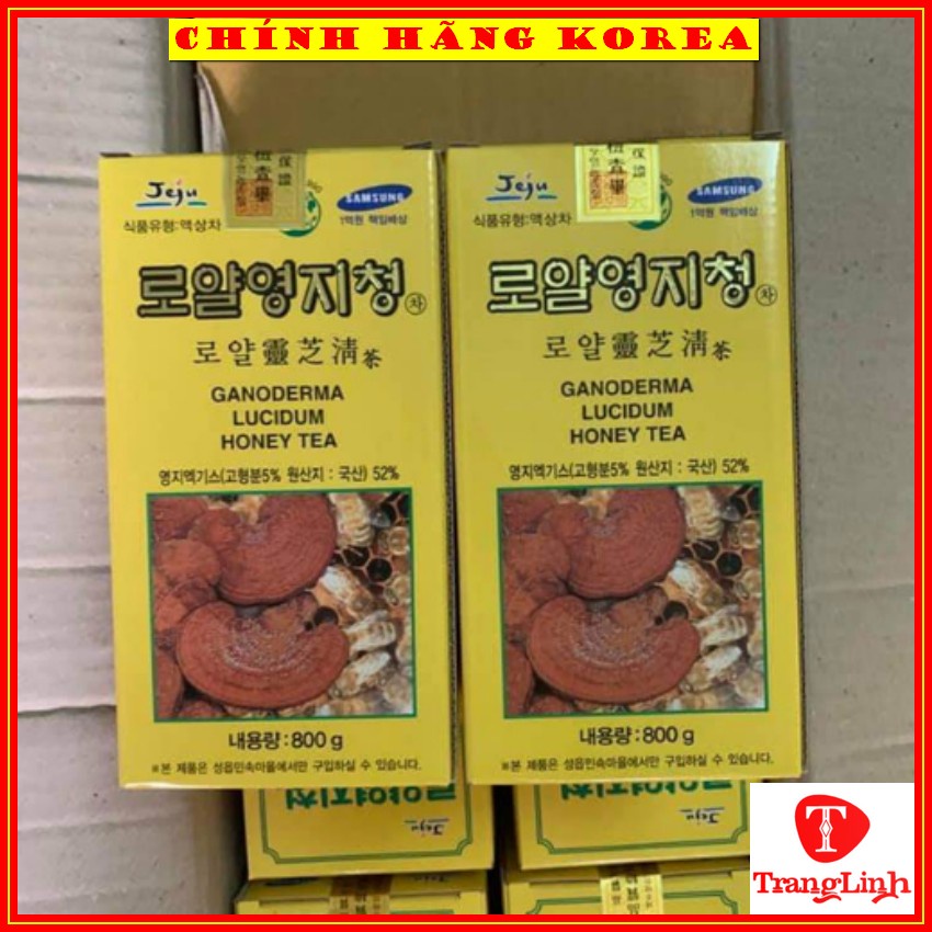 Cao linh chi mật ong Jeju hàn quốc, hộp 800gr - Thải độc gan, thanh lọc cơ thể, phòng ung thư - tranglinhkorea