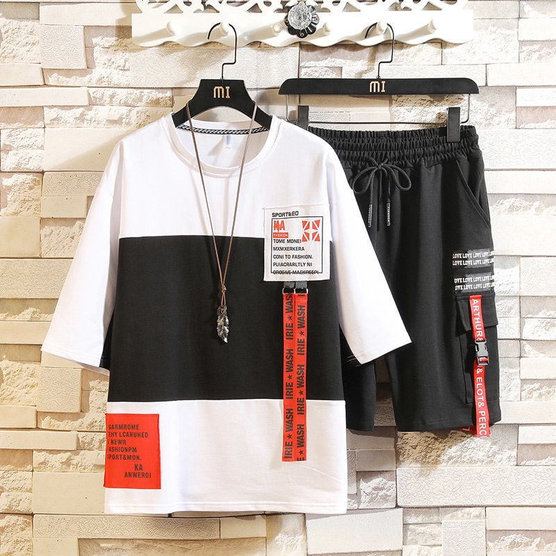 Set Đồ 2 Món Phong Cách Hip Hop Thời Trang Cho Nam
