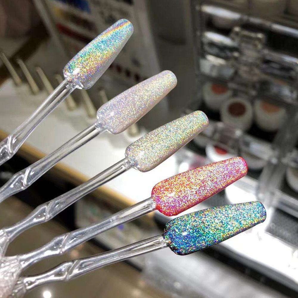 Lọ Nước Sơn Móng Tay 15ML Màu Cầu Vồng Lấp Lánh Chuyên Dụng Cho Nữ